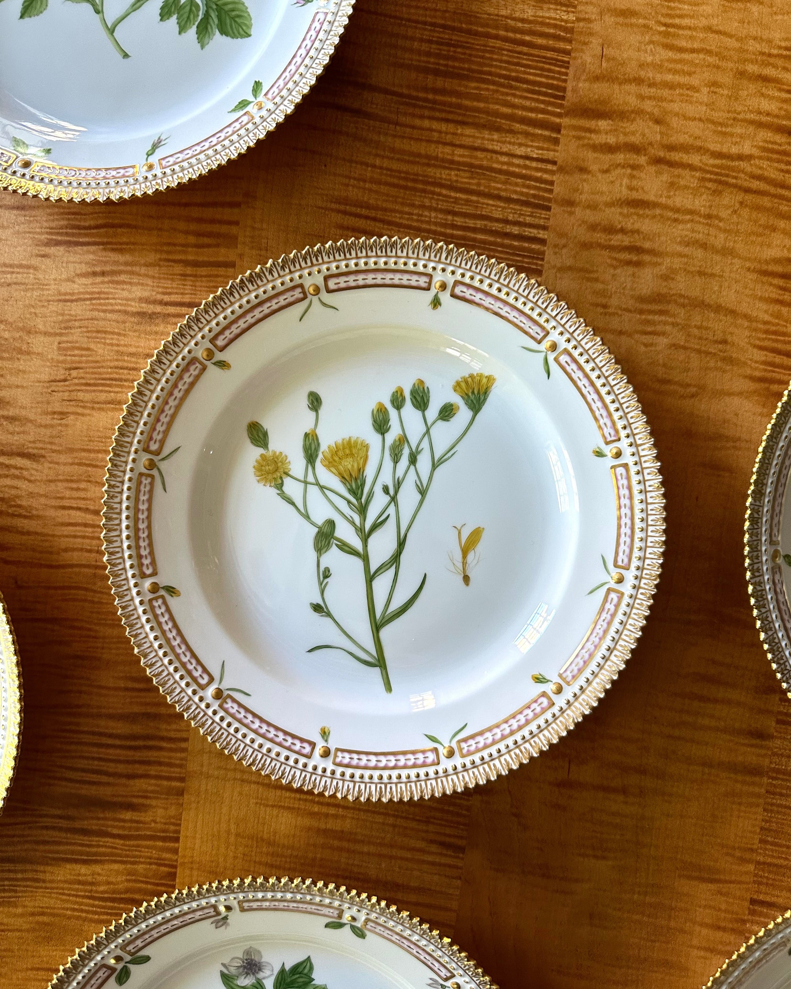 Royal Copenhagen Flora Danica Luncheon Plate