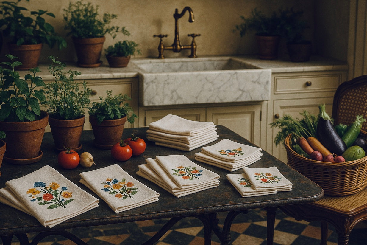 Why Embroidered Napkins are the Gateway Drug to Civilized Living