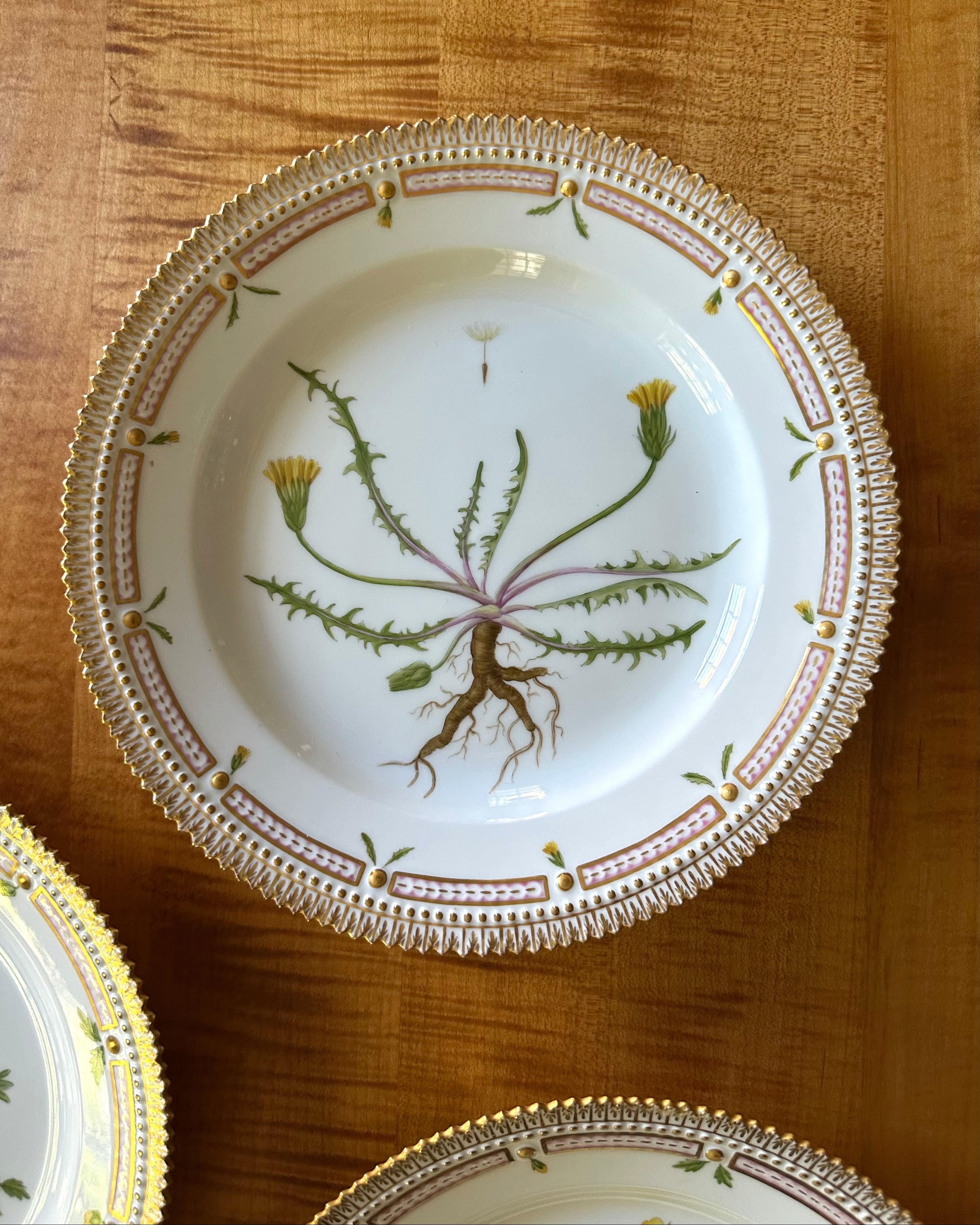 Royal Copenhagen Flora Danica Luncheon Plate