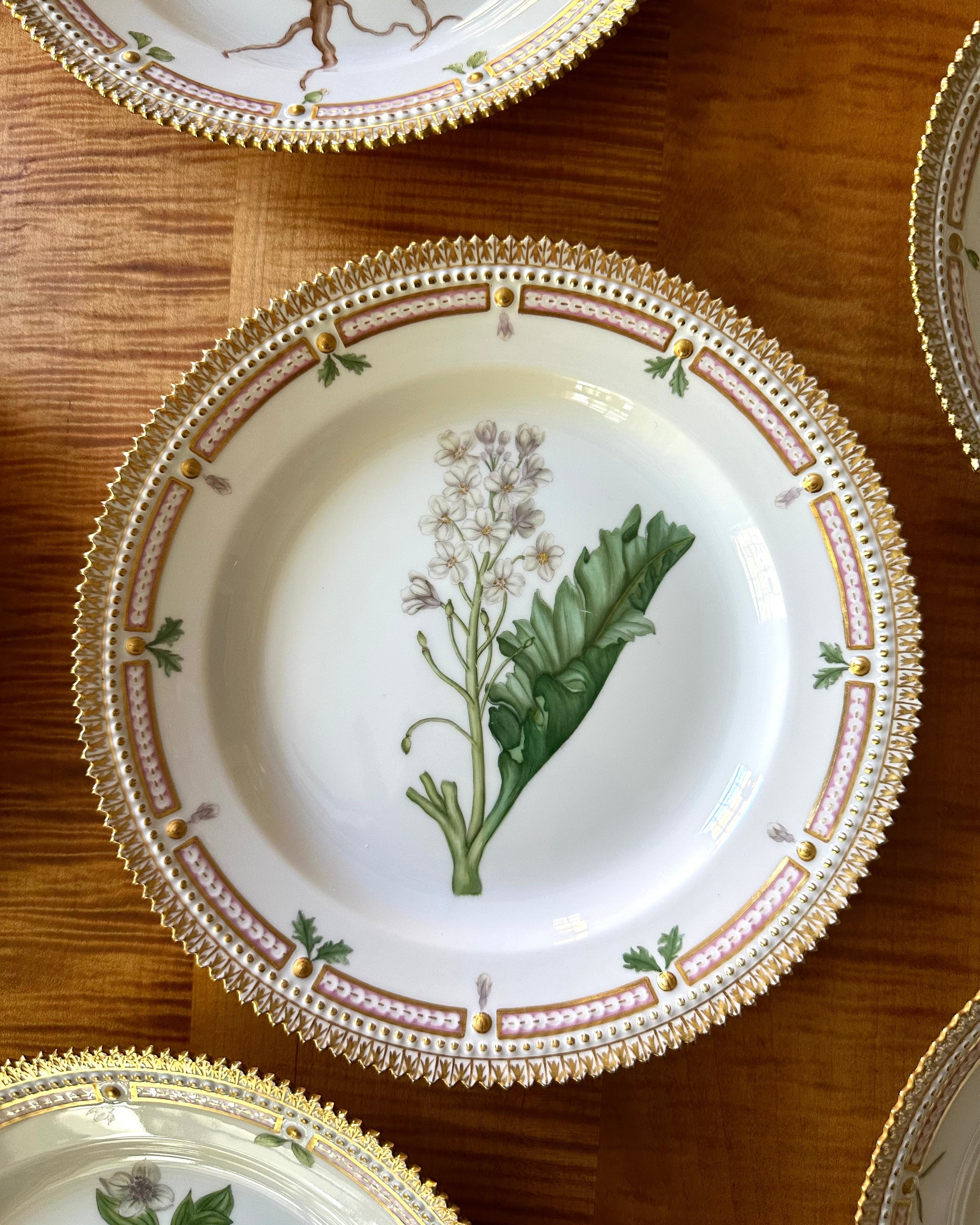 Royal Copenhagen Flora Danica Luncheon Plate
