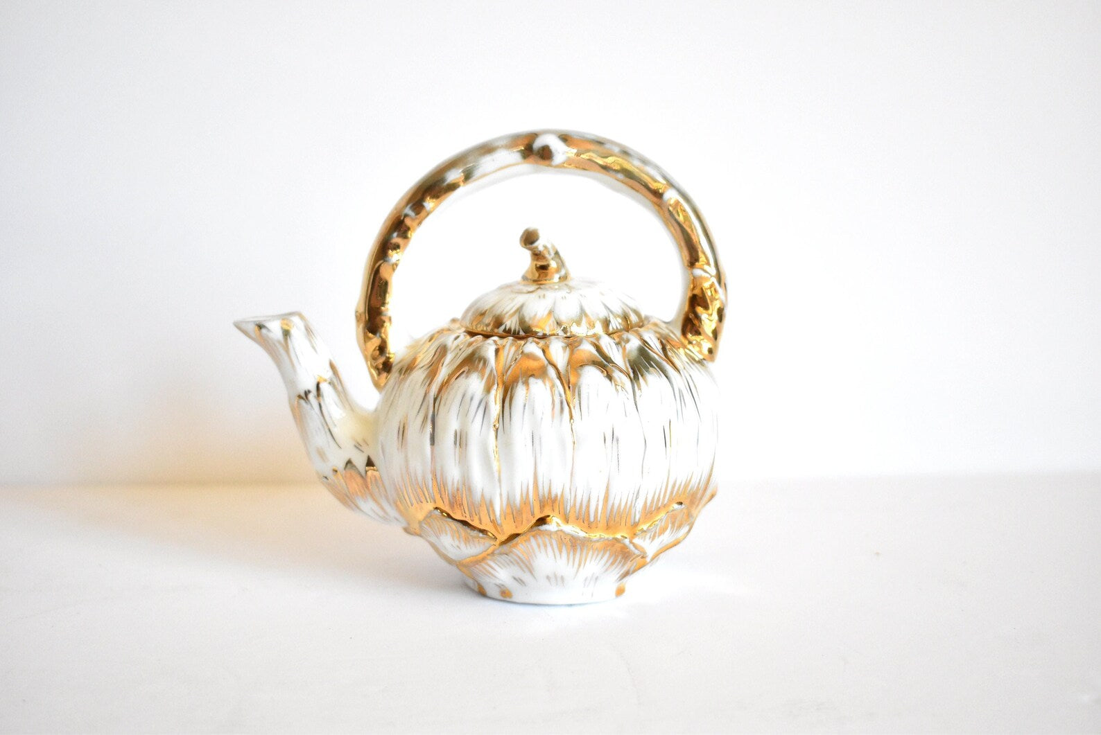 Antique Victorian Porcelain Demitasse Small Tea Service