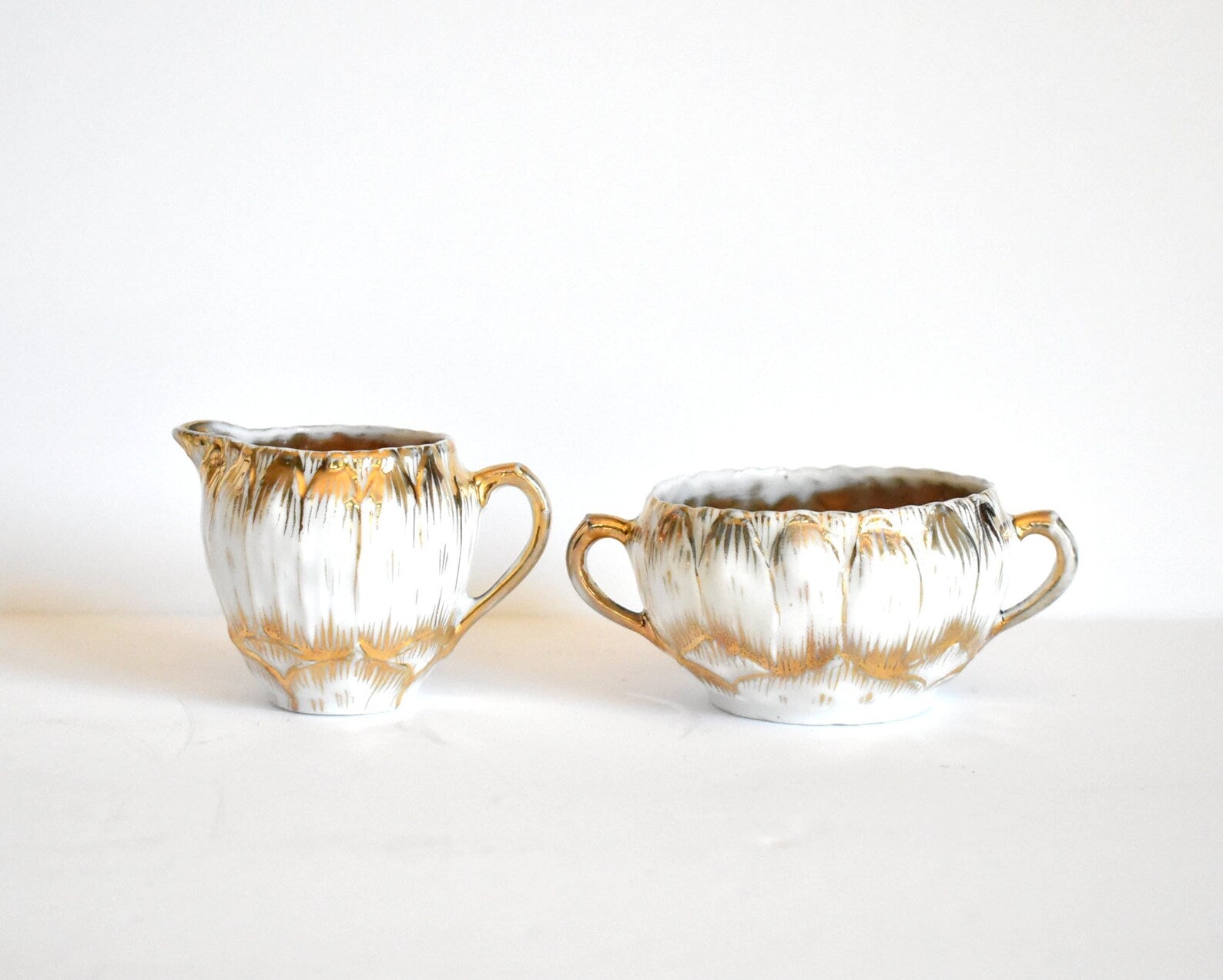 Antique Victorian Porcelain Demitasse Small Tea Service