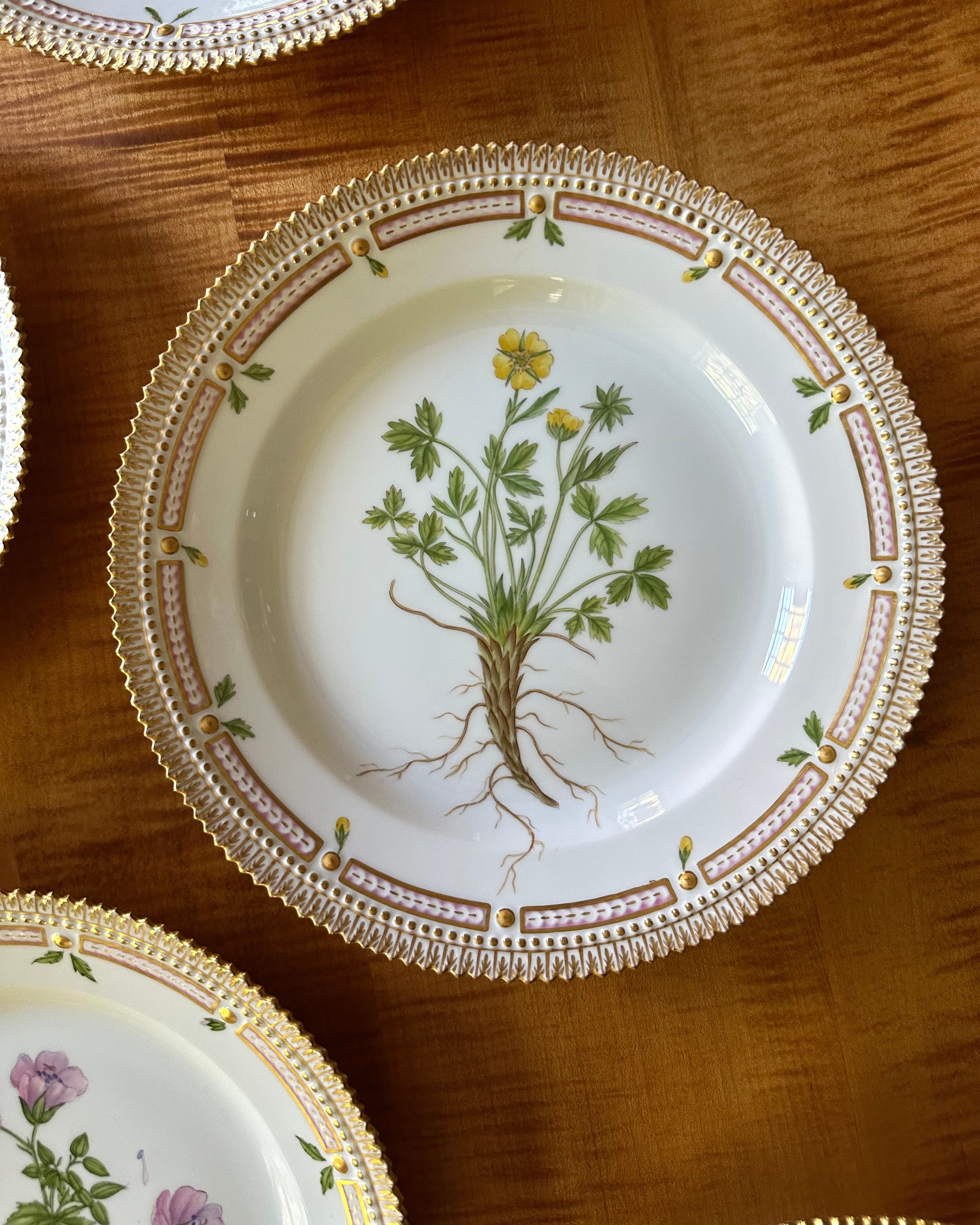 Royal Copenhagen Flora Danica Luncheon Plate